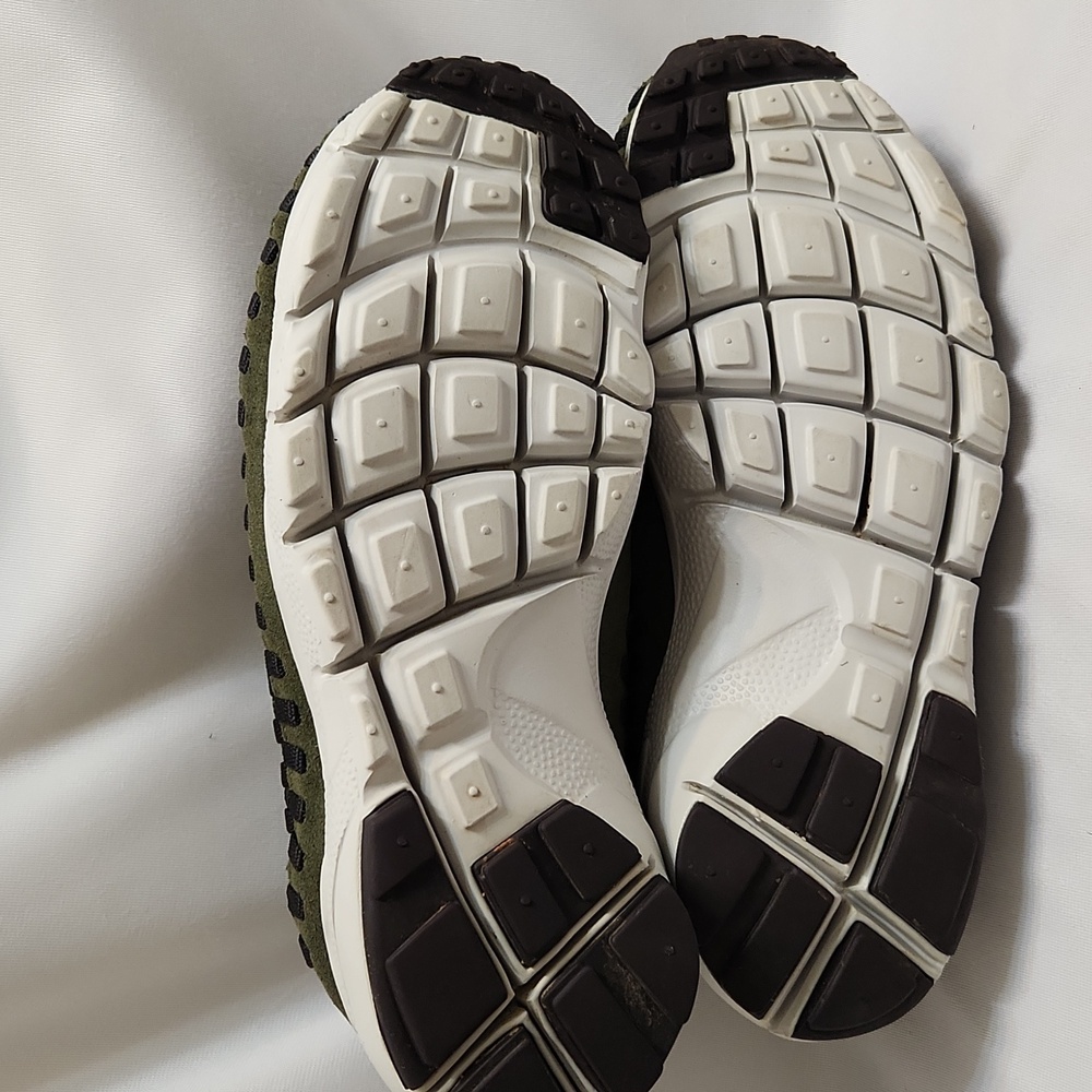 Nike Air Footscape Woven Chukka Cargo Khaki Shoes (M Size 7.5) - Picture 10 of 15